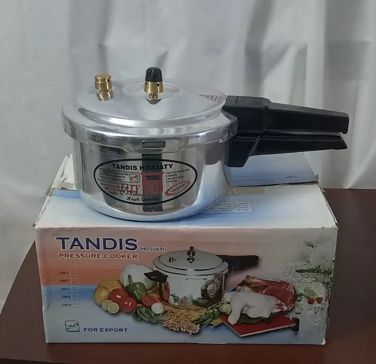 دیگ زودپز تندیس حجتی|ظروف پخت‌وپز|مشهد, چهارچشمه|دیوار