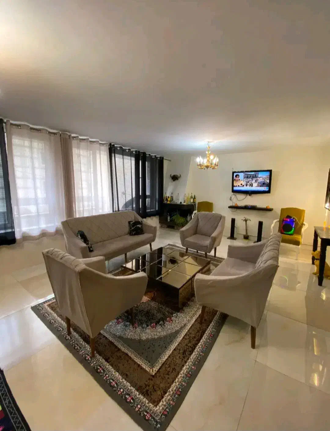 آپارتمان 120 متری شمشک /200 متر حیاط/ oushan villa|اجارهٔ آپارتمان|شمشک, |دیوار