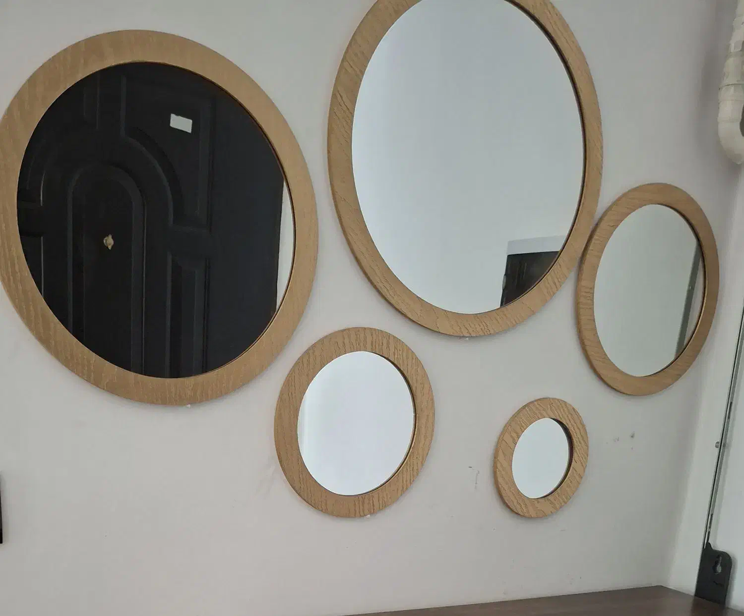 آیینه 5 تایی|آینه|نهاوند, |دیوار