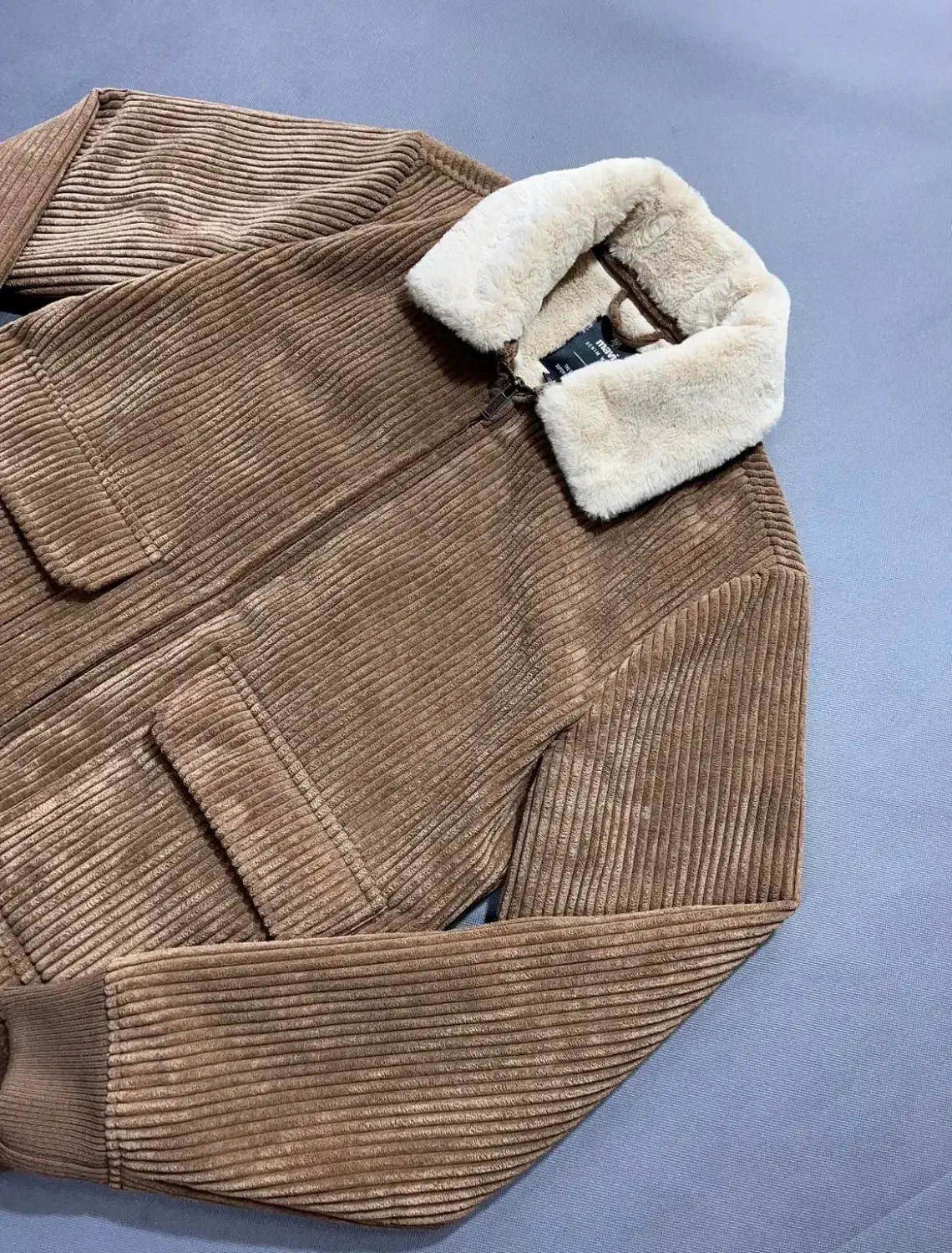 کاپشن مخمل کبریتی خزدار اورجینال برند mavi|لباس|لاهیجان, انقلاب|دیوار