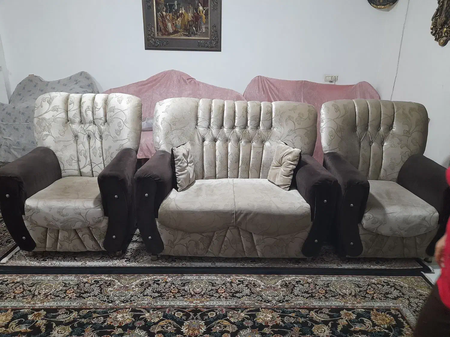 مبل راحتی|مبلمان خانگی و میز عسلی|کرج, خرمدشت|دیوار