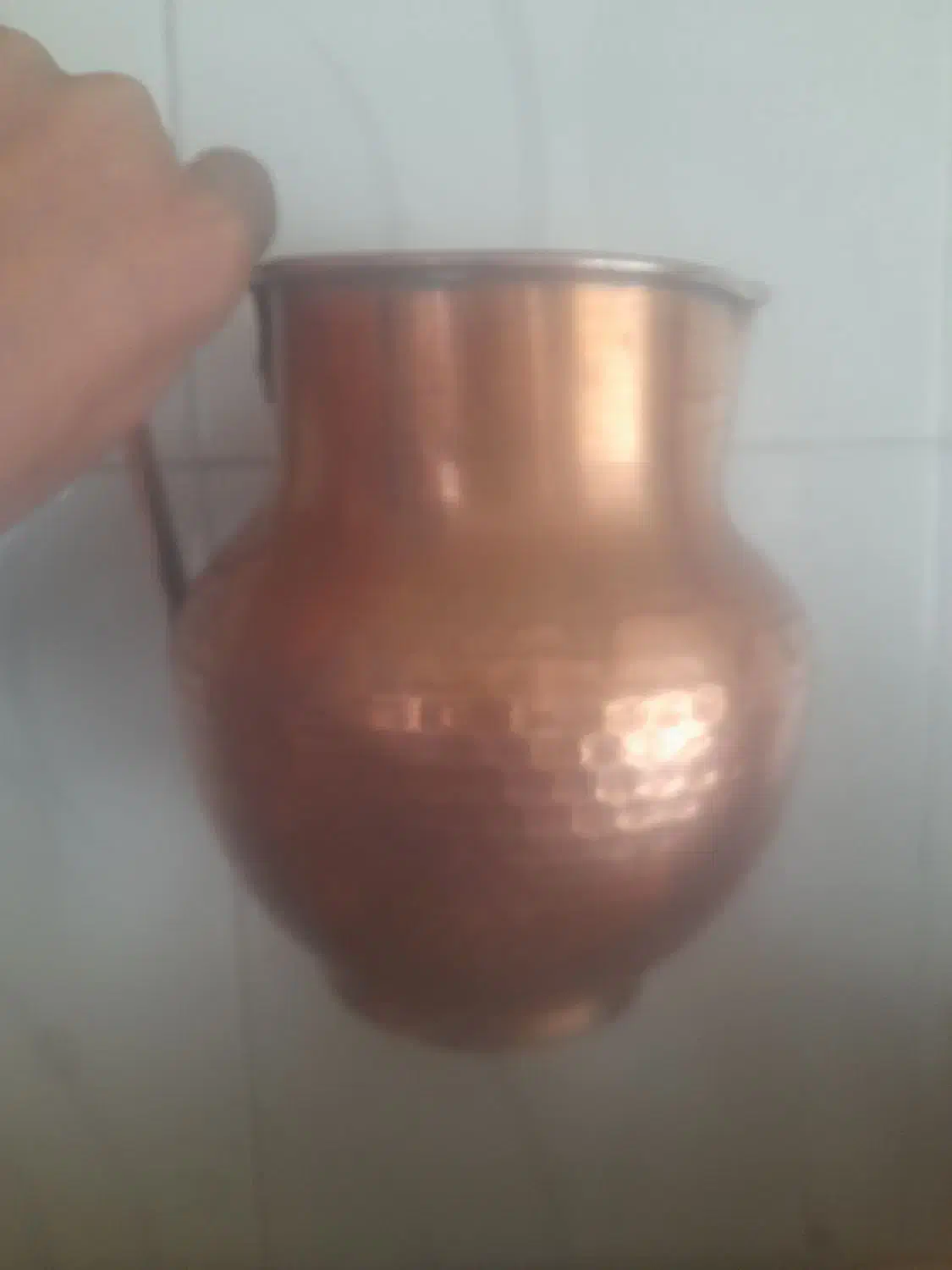 پارچ مسی|کلکسیون اشیاء عتیقه|نیشابور, دربقاضی|دیوار