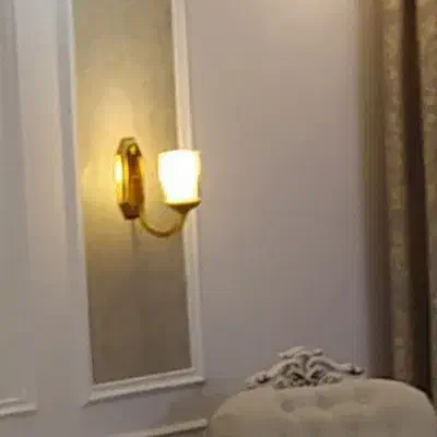 دیوار کوب طلایی|لوستر و چراغ آویز|نیشابور, تختی|دیوار