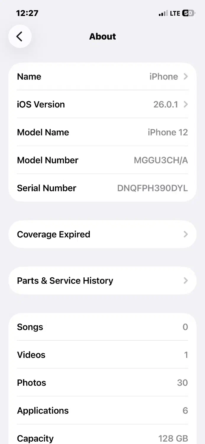 ایفون12 iOS 26|موبایل|شیراز, گلدشت معالی‌آباد|دیوار