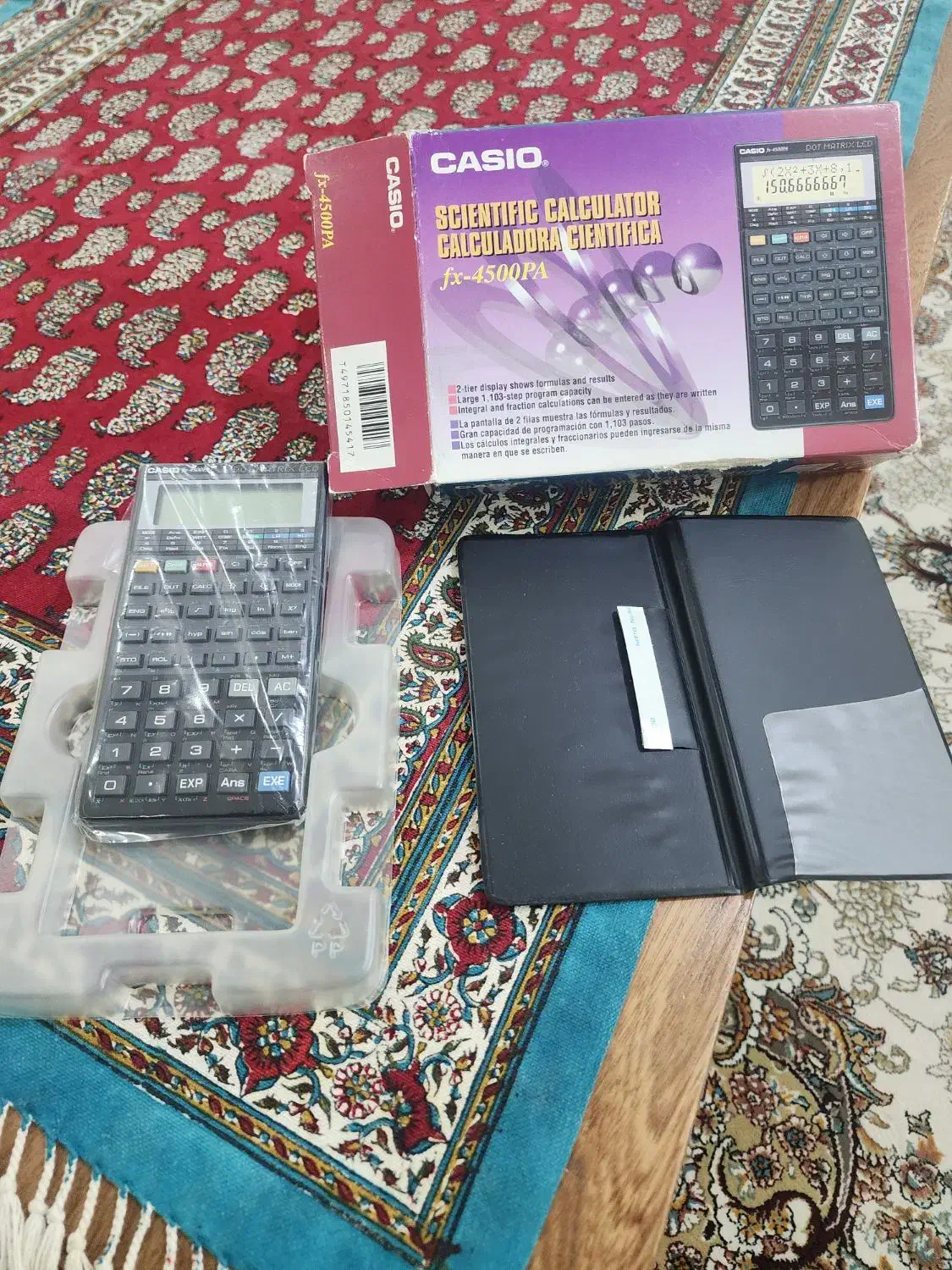 ماشین حساب مهندسی CASIO مدلFX-4500PA|لوازم التحریر|شیروان (خراسان), |دیوار