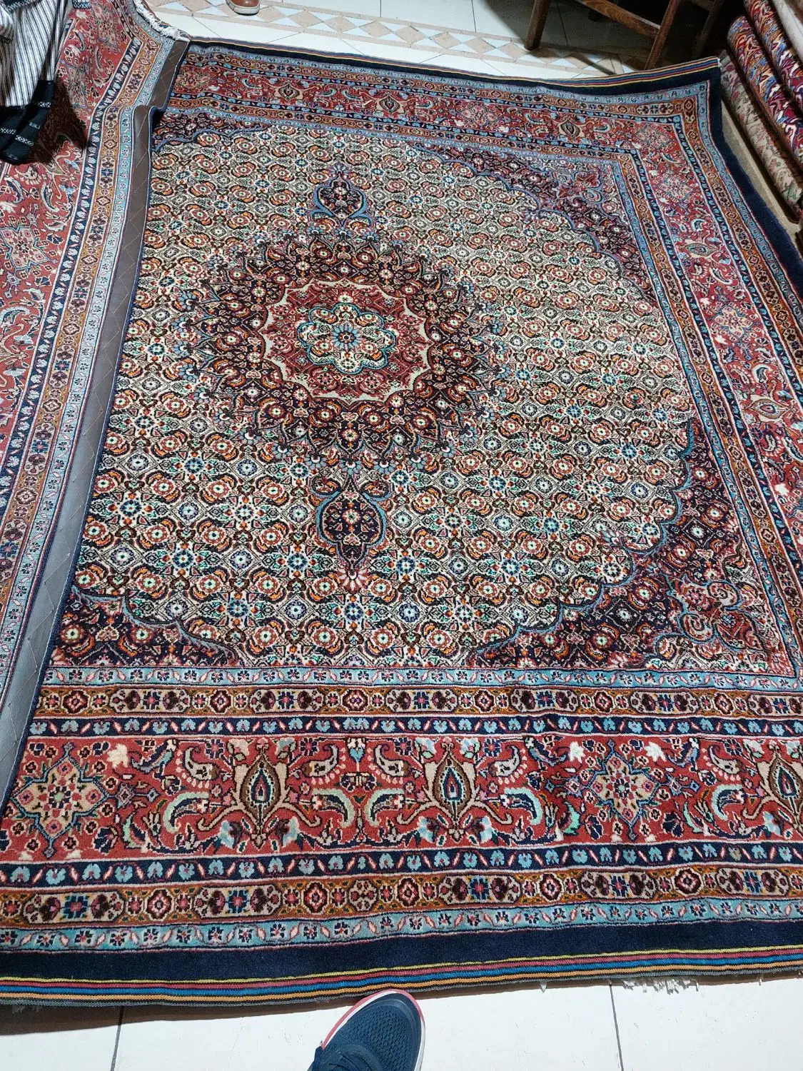 فرش دستباف بیرجند مربع تخفیف ۲۰درصدی بلک فرایدی|فرش|تهران, بازار|دیوار