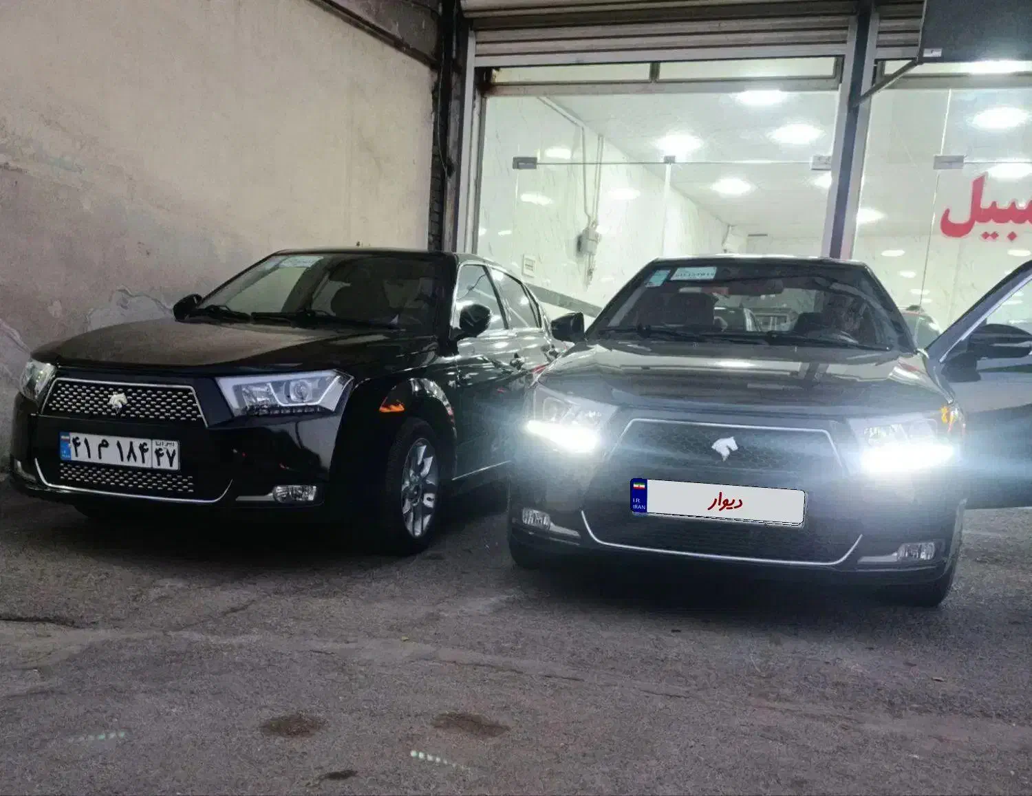 دنا آپشنال ۴۰۴و۴۰۳ فول مشکی|خودرو سواری و وانت|اراک, |دیوار