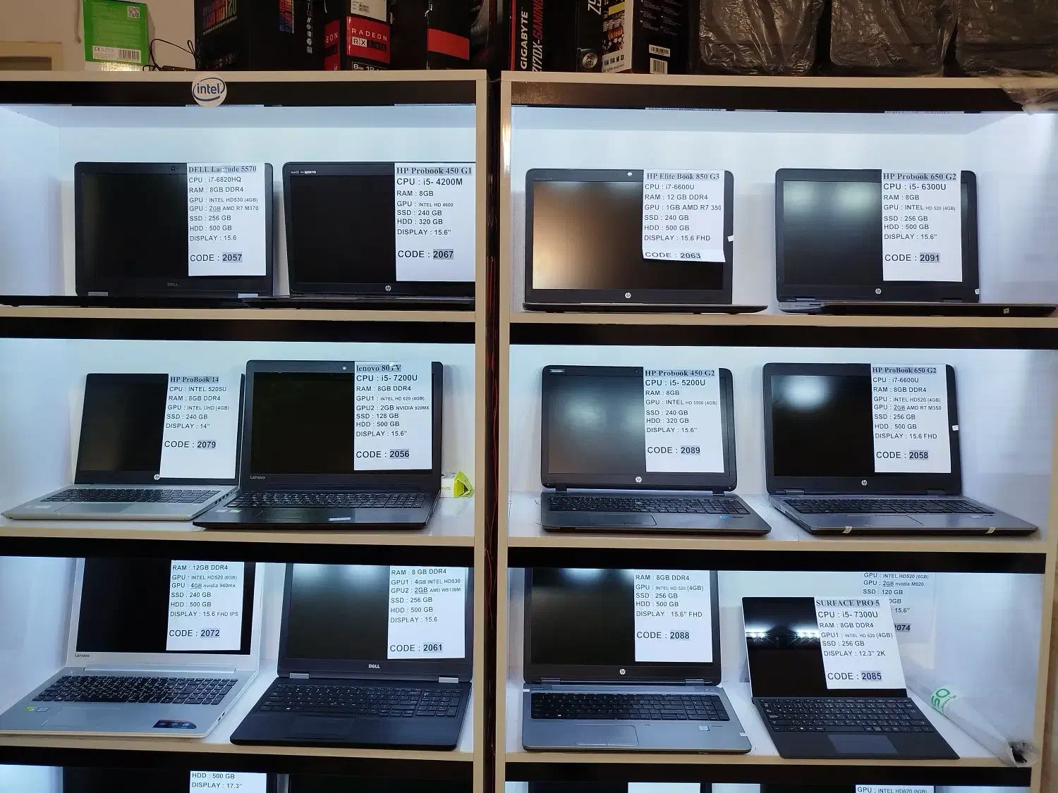 لپ تاپ قدرتمند hp zbook G6چهار گیگ گرافیک (شاهرخی)|رایانه همراه|خرم‌آباد, |دیوار