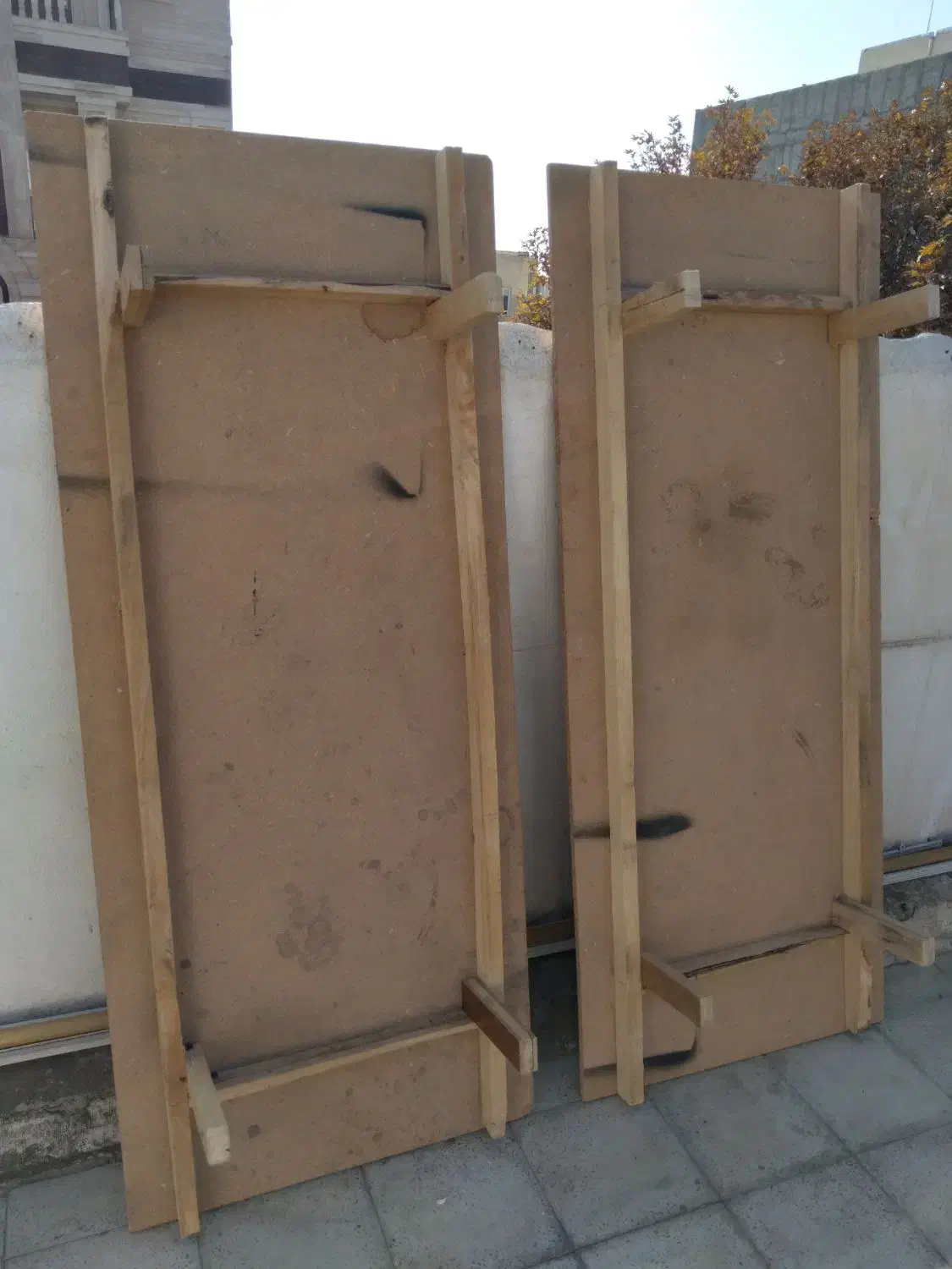 تخت ۲ نفره همراه با تشک|تخت و سرویس خواب|نظرآباد, نظرآباد|دیوار