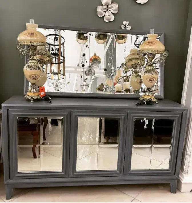 کنسول چوبی|بوفه، ویترین، کنسول|کرمانشاه, |دیوار