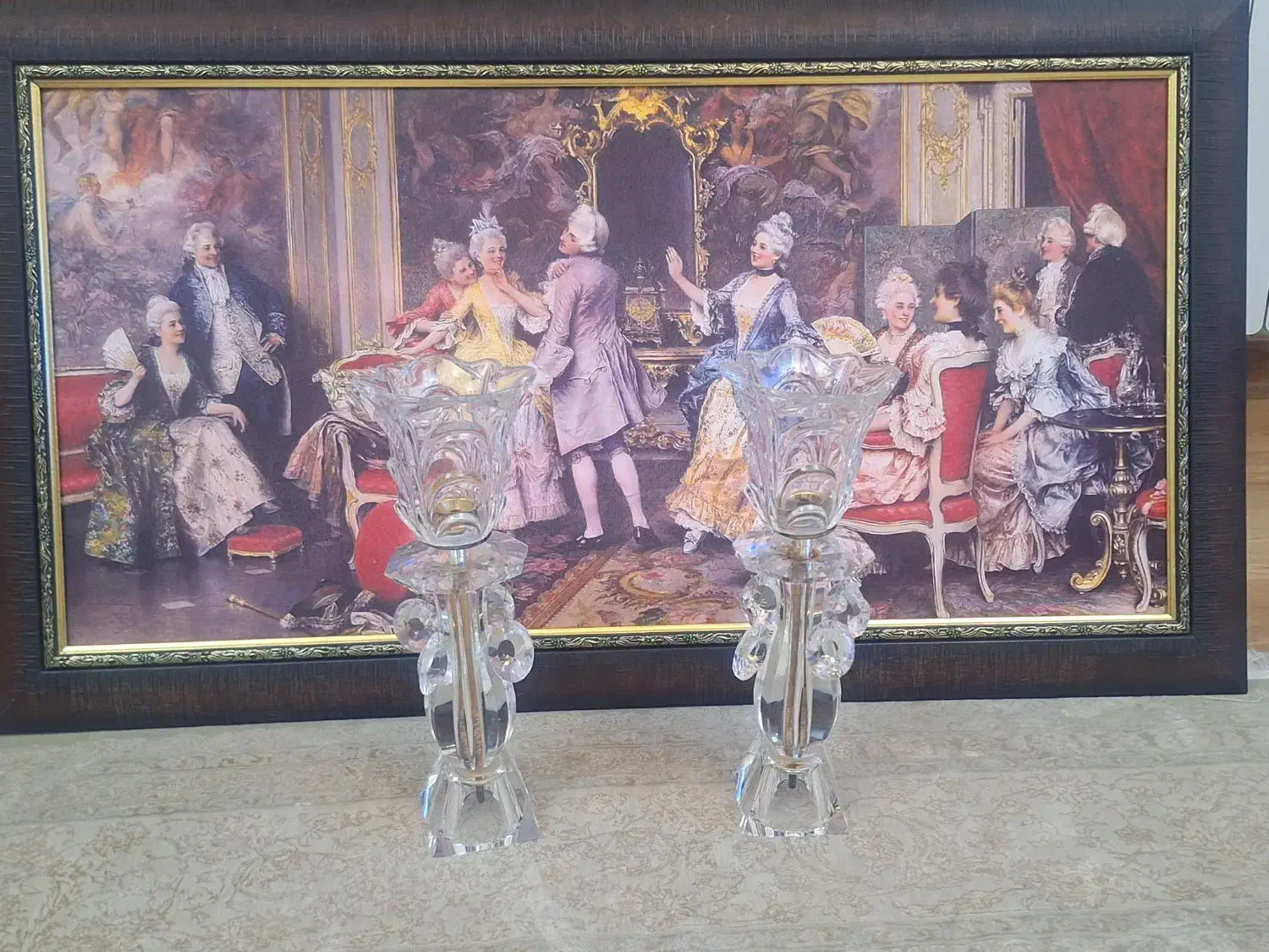 تابلو و شمعدان|تابلو، نقاشی، عکس|الوند, |دیوار