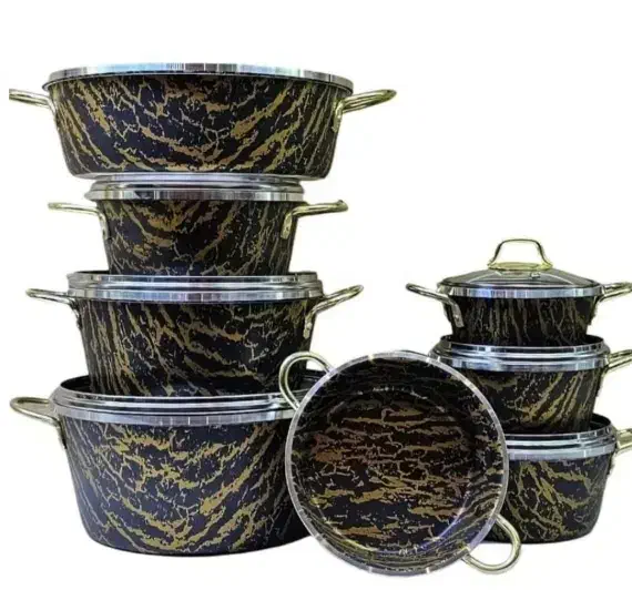 قابلمه ۱۴ پارچ اسبیکو|ظروف پخت‌وپز|اهواز, یوسفی|دیوار