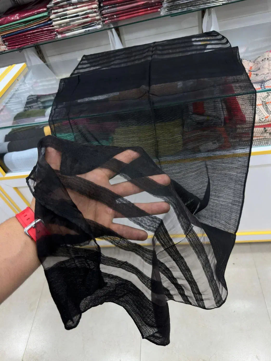 شال مشکی خارجی|لباس|کوهدشت, |دیوار