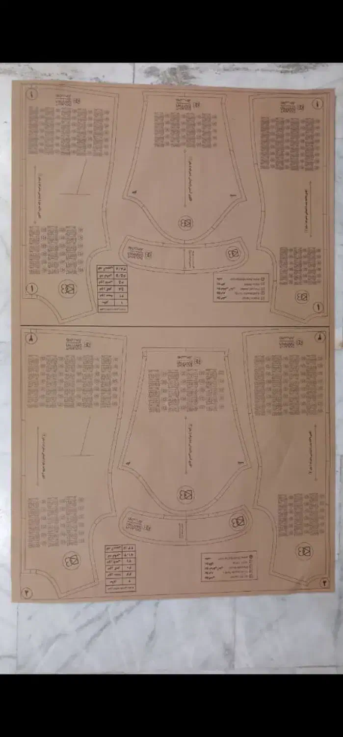 الگوی خیاطی|لوازم خیاطی و بافتنی|شیراز, ارم|دیوار