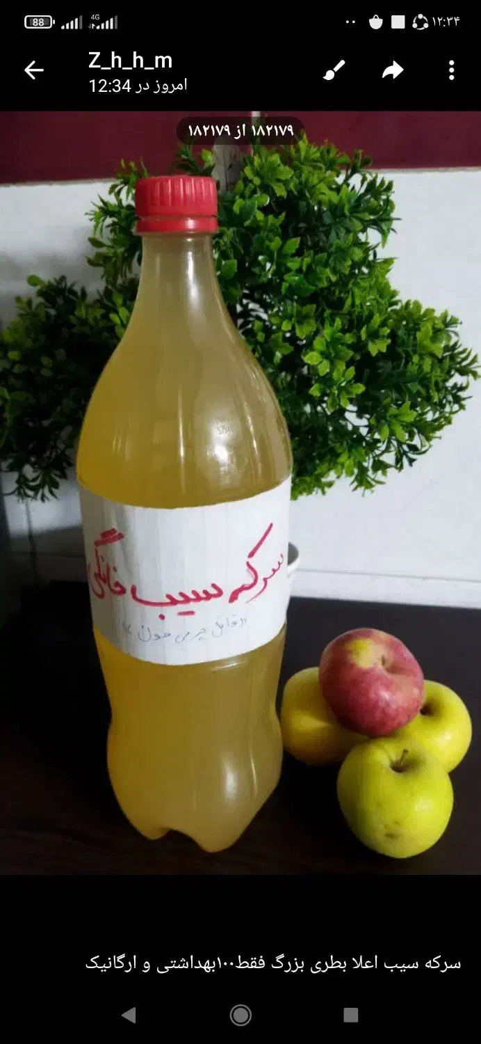 سرکه سیب اعلا|خوردنی و آشامیدنی|ابهر, |دیوار