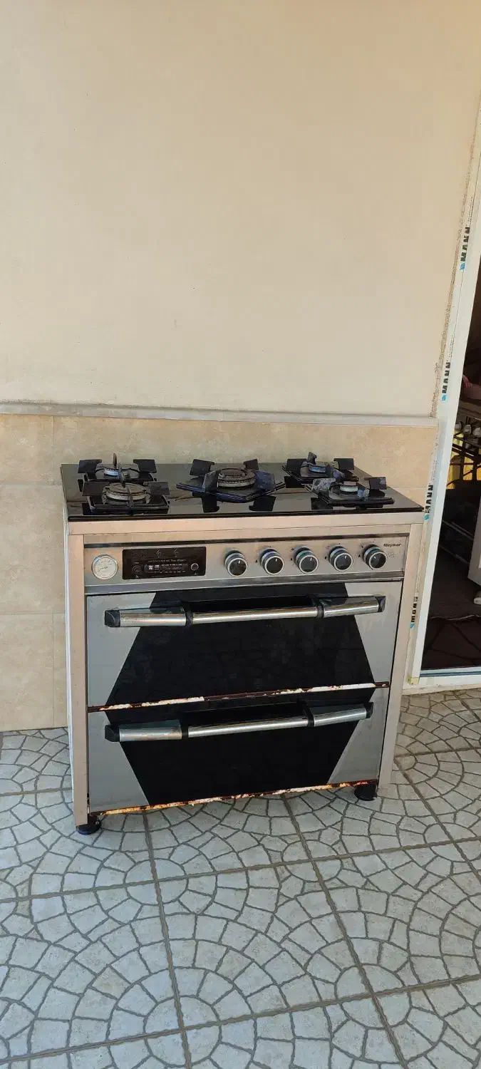 گاز5شعلع فلش خور|اجاق گاز و لوازم برقی پختوپز|نوشهر, |دیوار