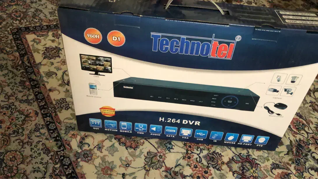 DVR 8CH دی وی آر ۸ کانال|دوربین مداربسته|تهران, فردوسی|دیوار