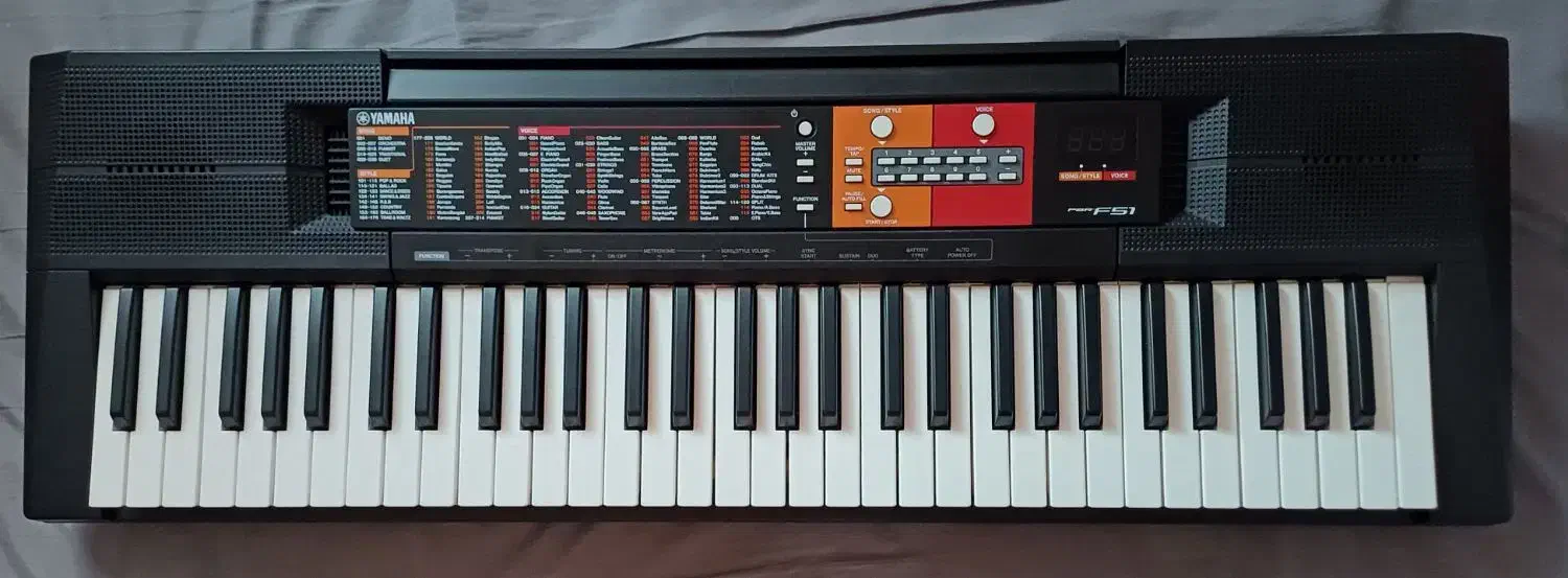کیبورد یاماها psr-f51|پیانو، کیبورد، آکاردئون|اندیشه, شهرک صدف|دیوار