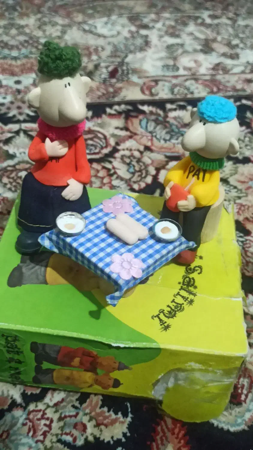 دکوری مجسمه پت و مت|مجسمه، تندیس، ماکت|الوند, |دیوار