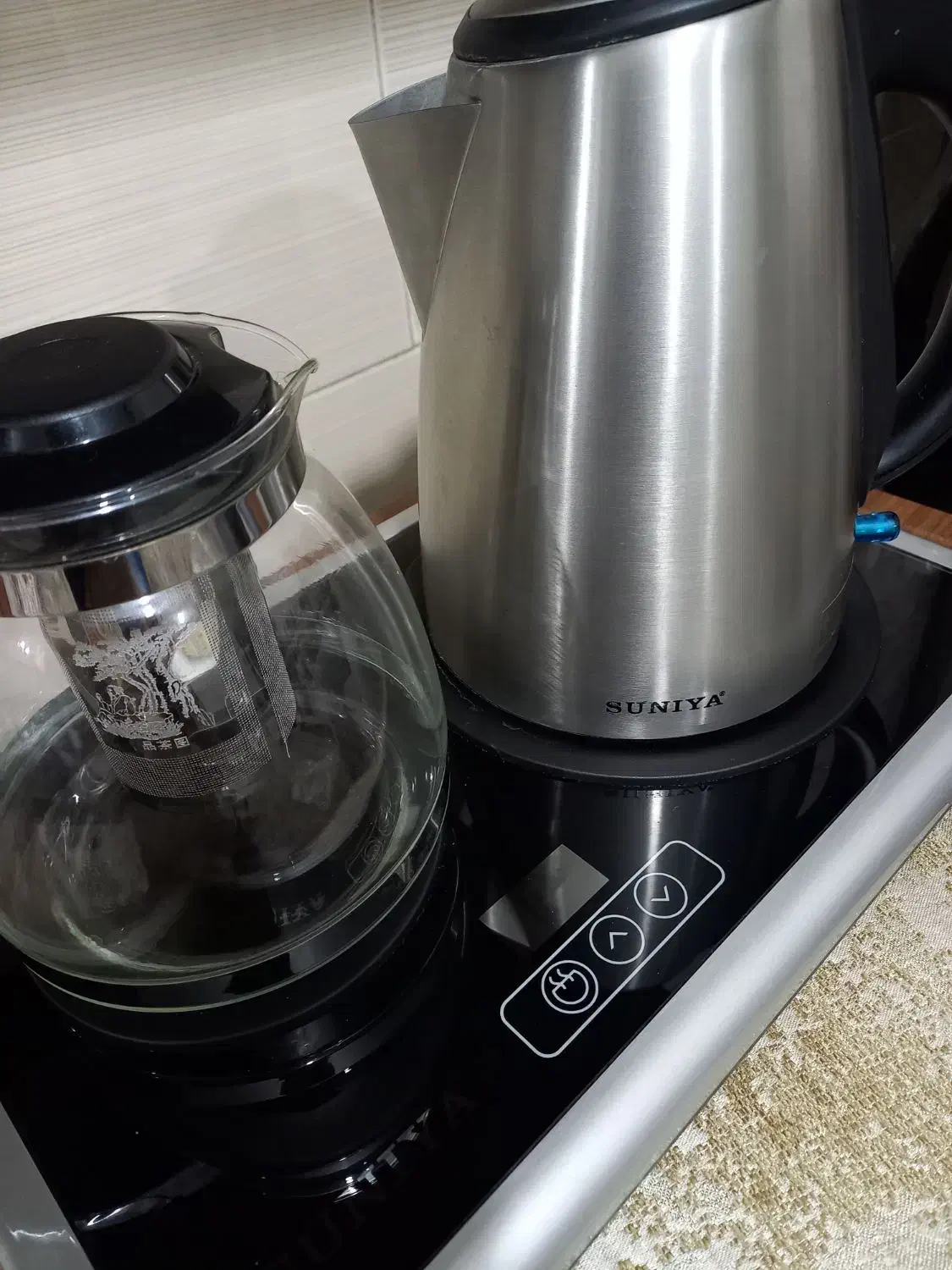 چای ساز لمسی سونیا.|سماور، چایساز، قهوهساز|هشتگرد, شهرک ولیعصر (مصلی)|دیوار