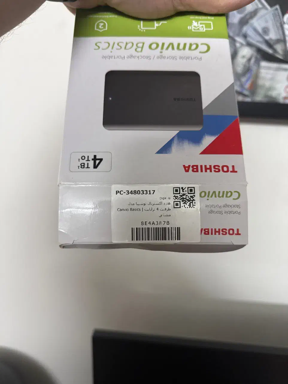 هارد اکسترنال توشیبا بیسیک کاوانا ۴ ترابایت|قطعات و لوازم جانبی رایانه|مشهد, کوثر|دیوار