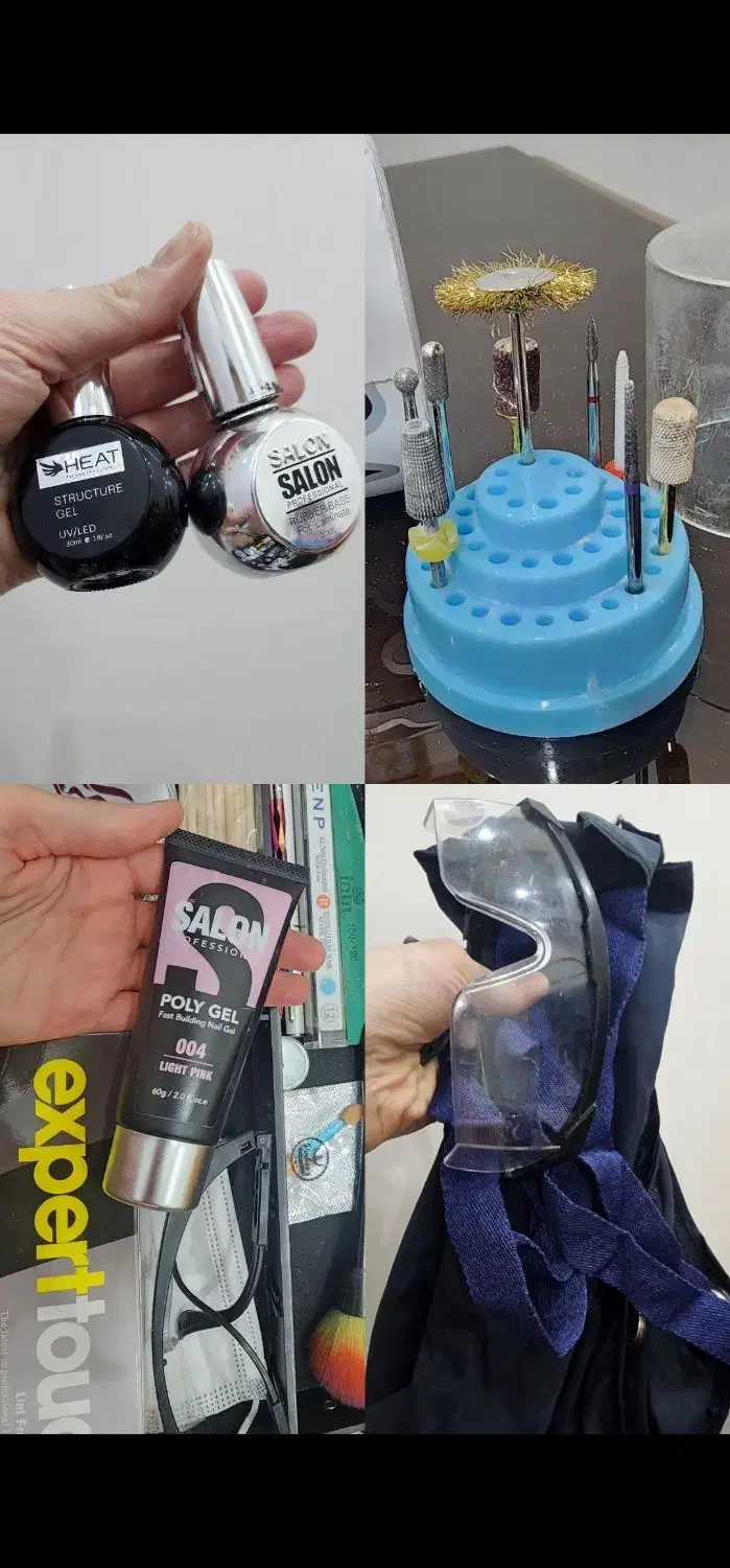 فروش لوازم کاشت ناخن|آرایشی، بهداشتی، درمانی|رباطکریم, رباطکریم|دیوار