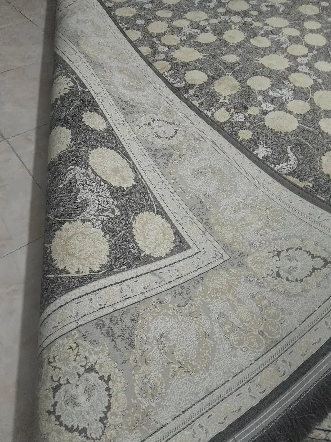 دوتخته فرش ۶متری ۱۲۰۰ شانه کاشان|فرش|کهریزک, |دیوار