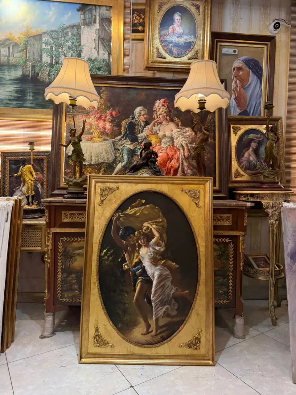 کد ۹۰۹۰/ تابل|تابلو، نقاشی، عکس|تهران, جنتآباد شمالی|دیوار