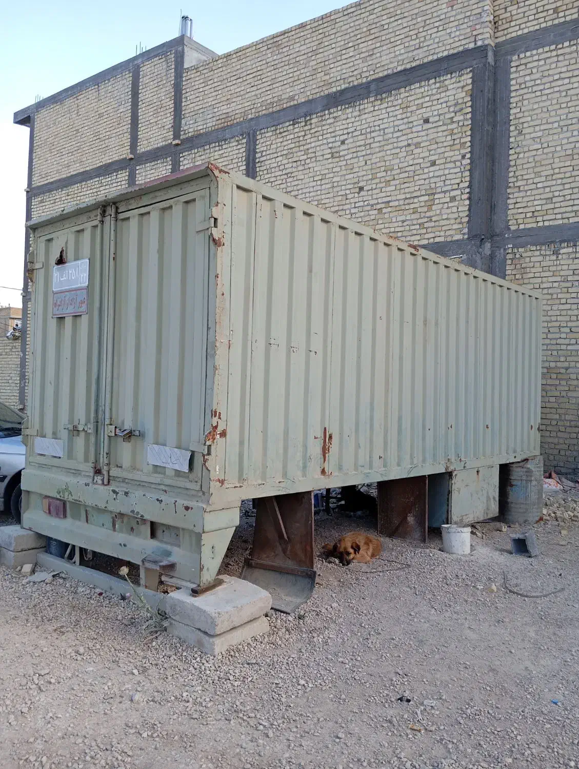 کانتین کامیون بنز|مصالح و تجهیزات ساختمان|مرودشت, پشت سایپا‎|دیوار