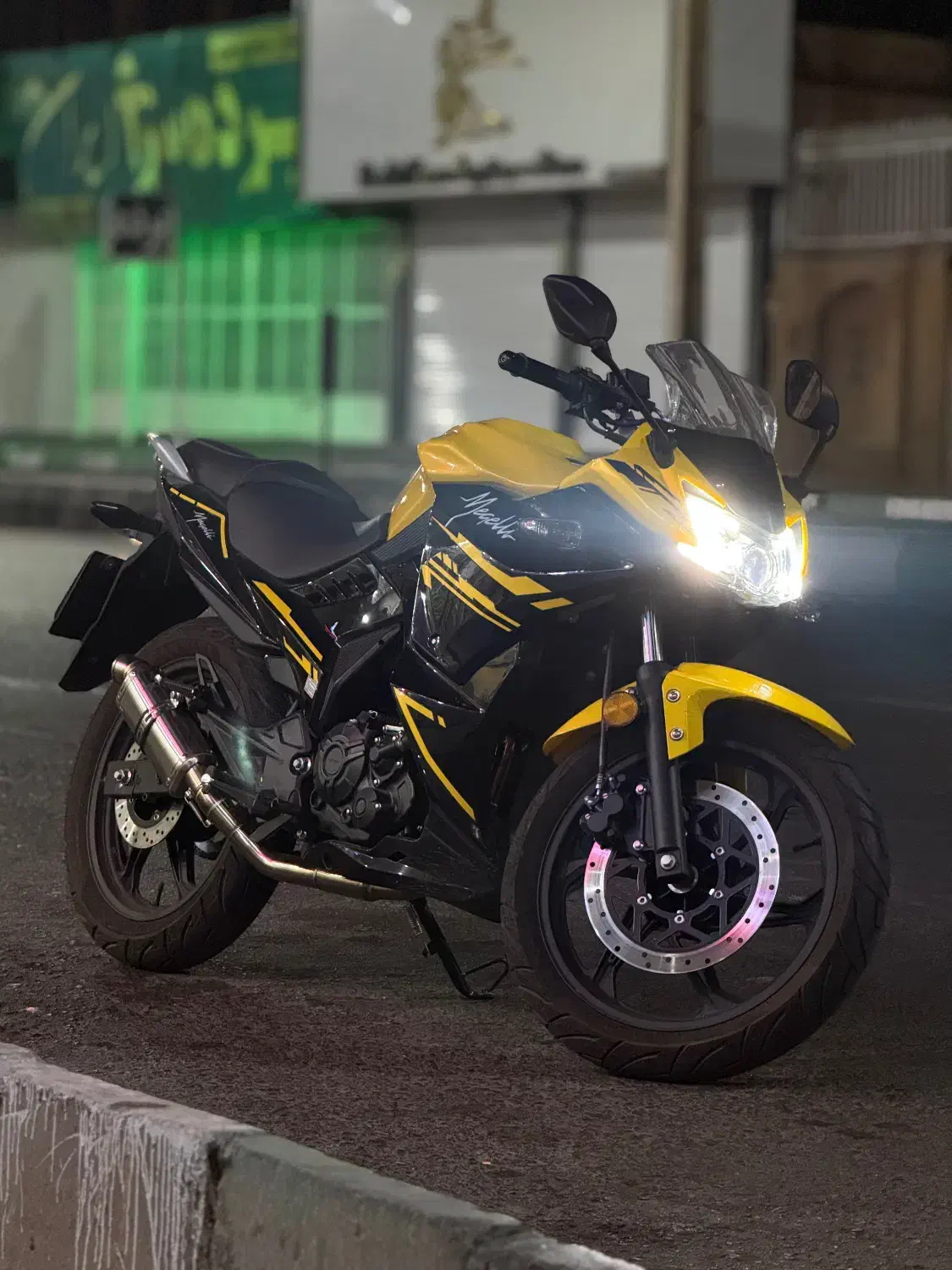 مگلی 200 صفر|موتورسیکلت|بم, |دیوار