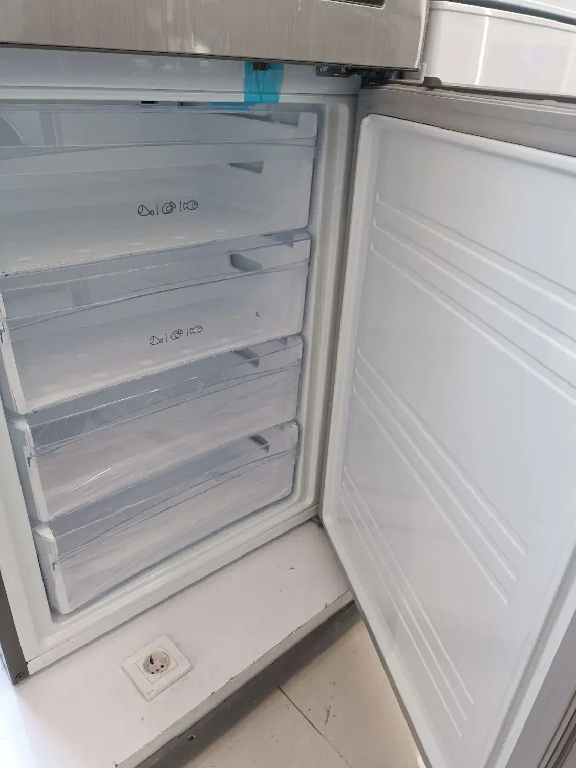 یخچال فریزر پایین اسنوا فیت هوشمند سری افرا|یخچال و فریزر|محمودآباد, |دیوار