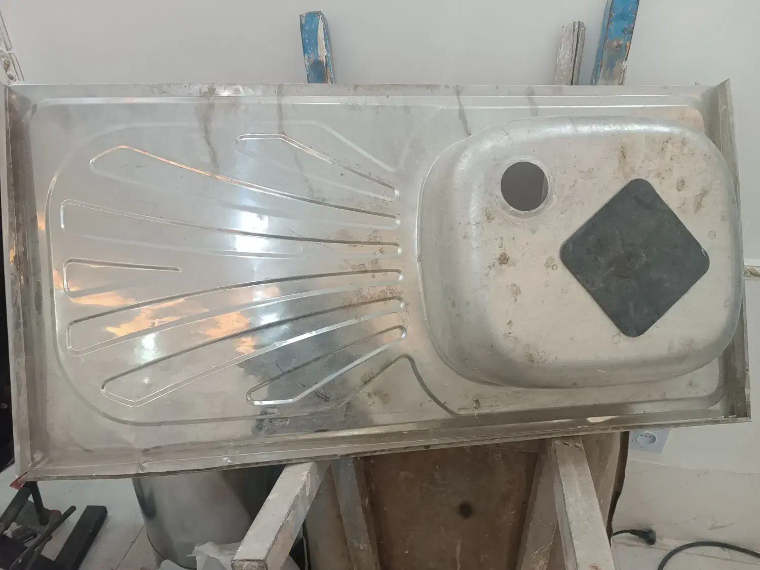 سینک|آب‌چکان و نظم‌دهنده ظروف|مشهد, رسالت|دیوار