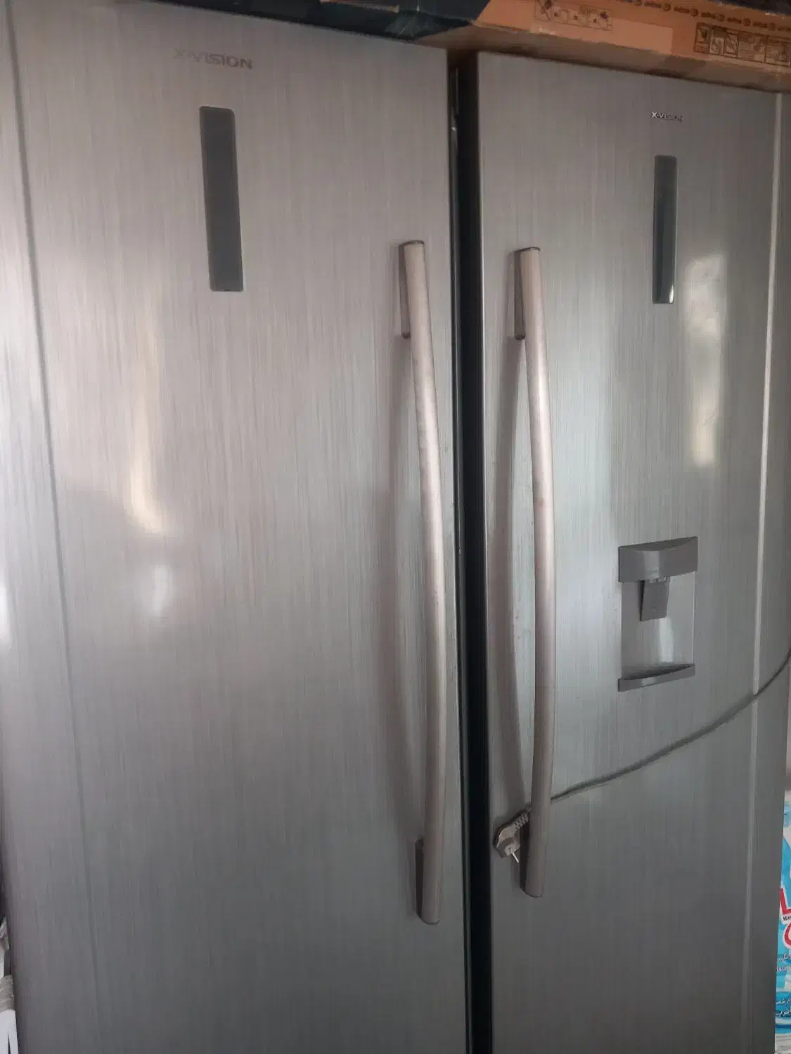 یخچال فریزر ایکس ویزن در حد نو دوسال کار کرد|یخچال و فریزر|نور, |دیوار