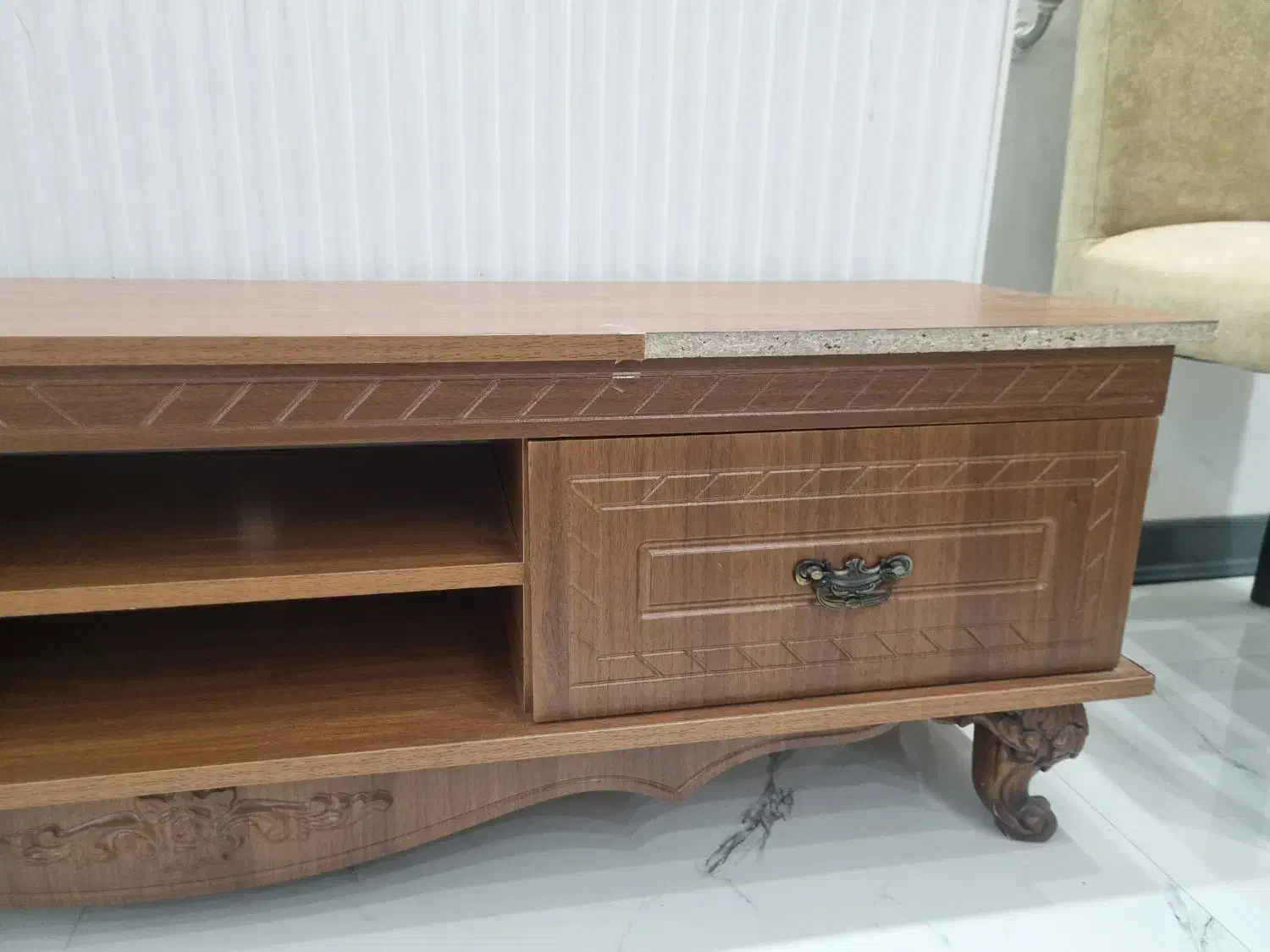 میز تلویزیون قهوه ای روشن|میز تلویزیون|هشتگرد, تهران دشت|دیوار