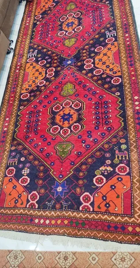 فرش دست بافت قدیمی|فرش|تالش, هشتپر|دیوار