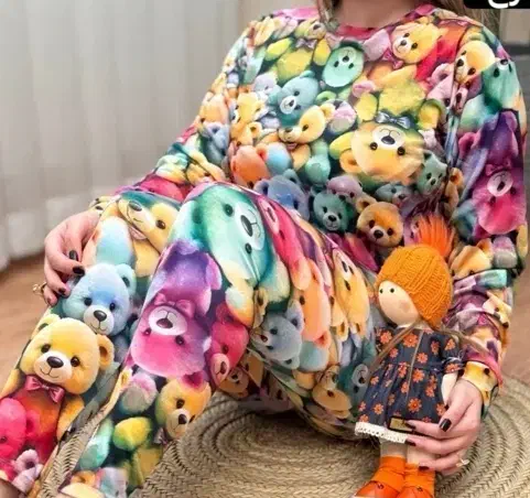 ست بلوز و شلوار مخمل روباهی به قیمت عمده|لباس|اردکان, |دیوار