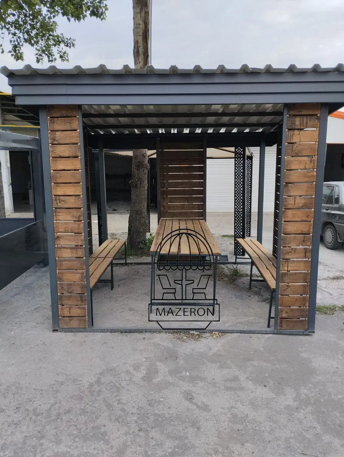 آلاچیق لوکس و مدرن با طراحی اختصاصی (مازرون)|خدمات پیشه و مهارت|آمل, |دیوار