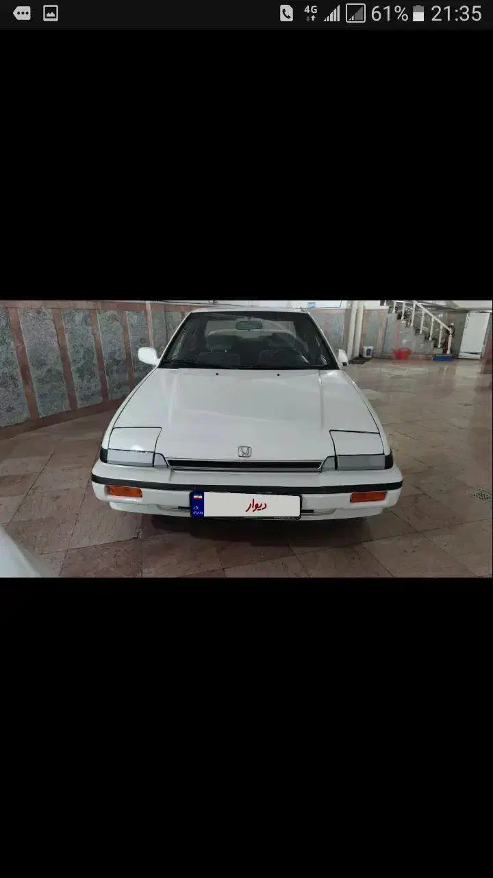 هوندا آکورد فول اتومات مدل ۱۹۸۶|خودرو کلاسیک|بندر کنگان, |دیوار