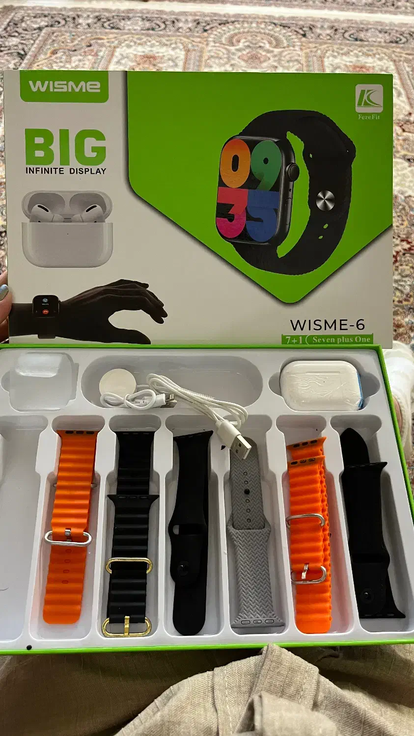 ۸ عدد بند ساعت هوشمند|لوازم جانبی موبایل و تبلت|قم, زنبیل آباد|دیوار