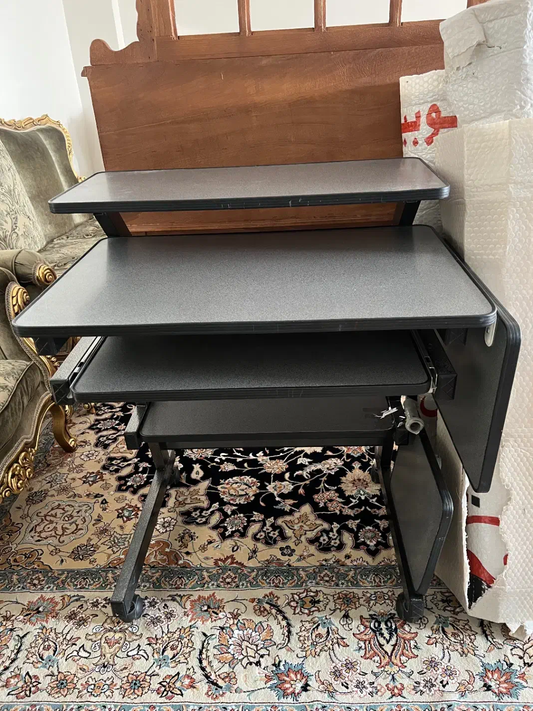 میز کامپیوتر آهنی|میز تحریر و کامپیوتر|تهران, ورزشگاه آزادی|دیوار