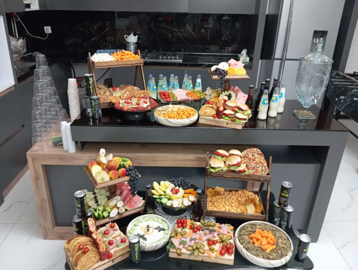 بادکنک آرایی فینگر فود تزیین جهیزیه دیزاین شب چله|خدمات پذیرایی، مراسم|مشهد, الهیه|دیوار