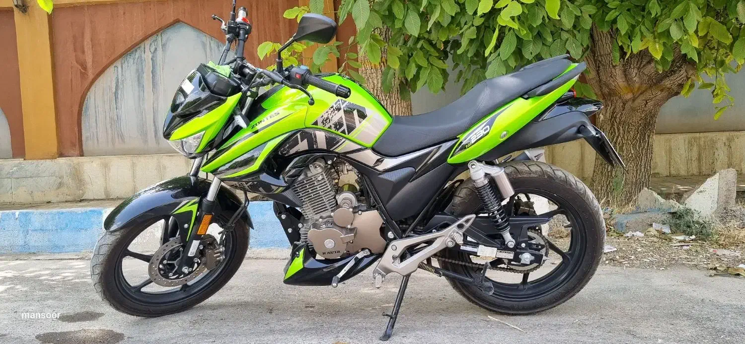 زونتس 230cc|موتورسیکلت|دهاقان, |دیوار