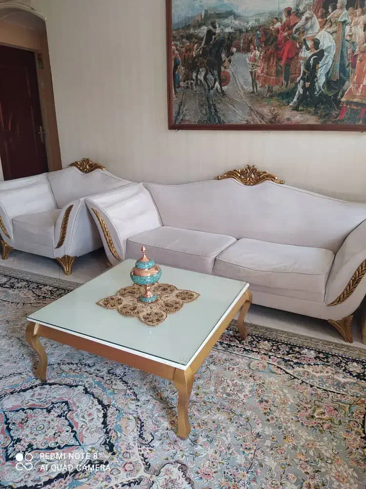 مبل ۷نفره وناهارخوری۶نفره قیمت ۳۰ ملیون|مبلمان خانگی و میز عسلی|تهران, اکباتان|دیوار