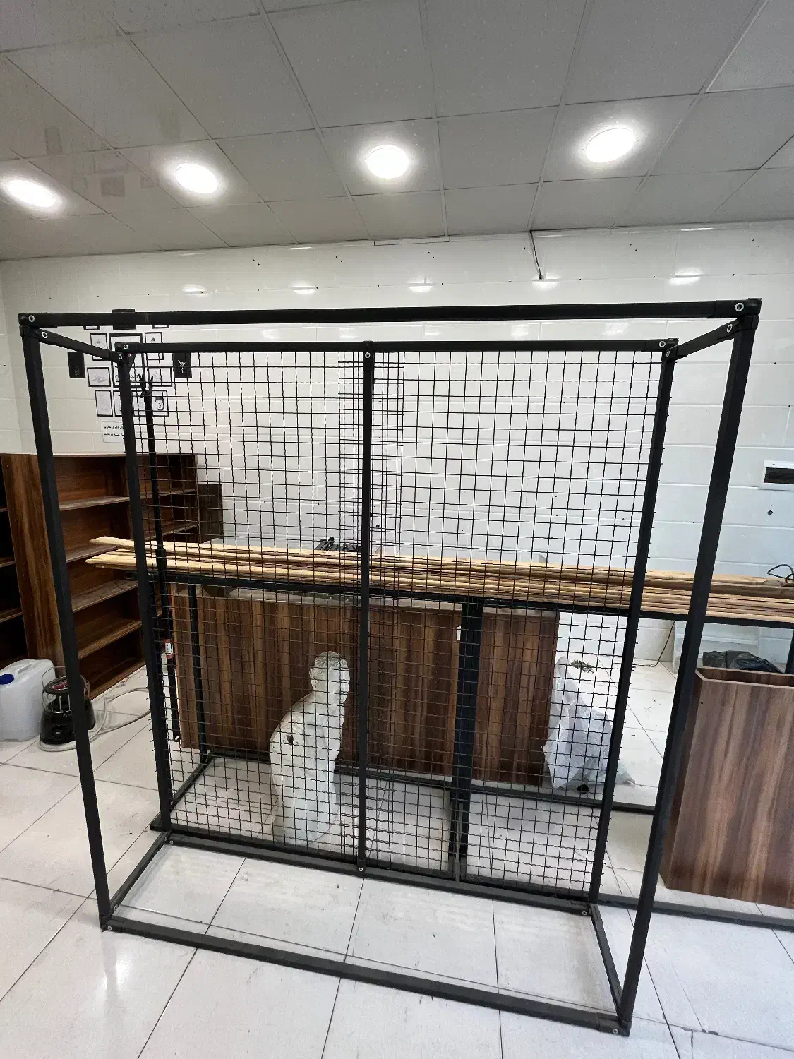 مانکن دکور ویترین تگ(دزدگیر) رگال چوب لباسی|فروشگاه و مغازه|قم, نخودی|دیوار