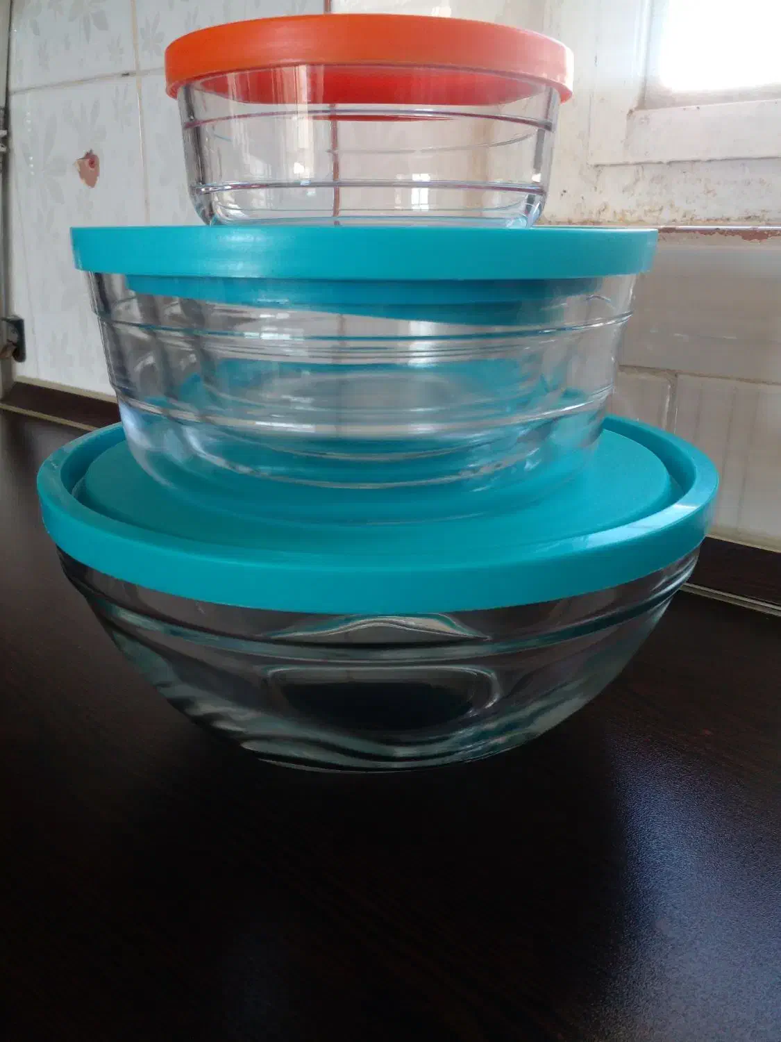 ظرف نگهدارنده شیشه ای مارک زنگان ۴تیکه|ظروف نگهدارنده، پلاستیکی، یک‌بارمصرف|ایلام, |دیوار