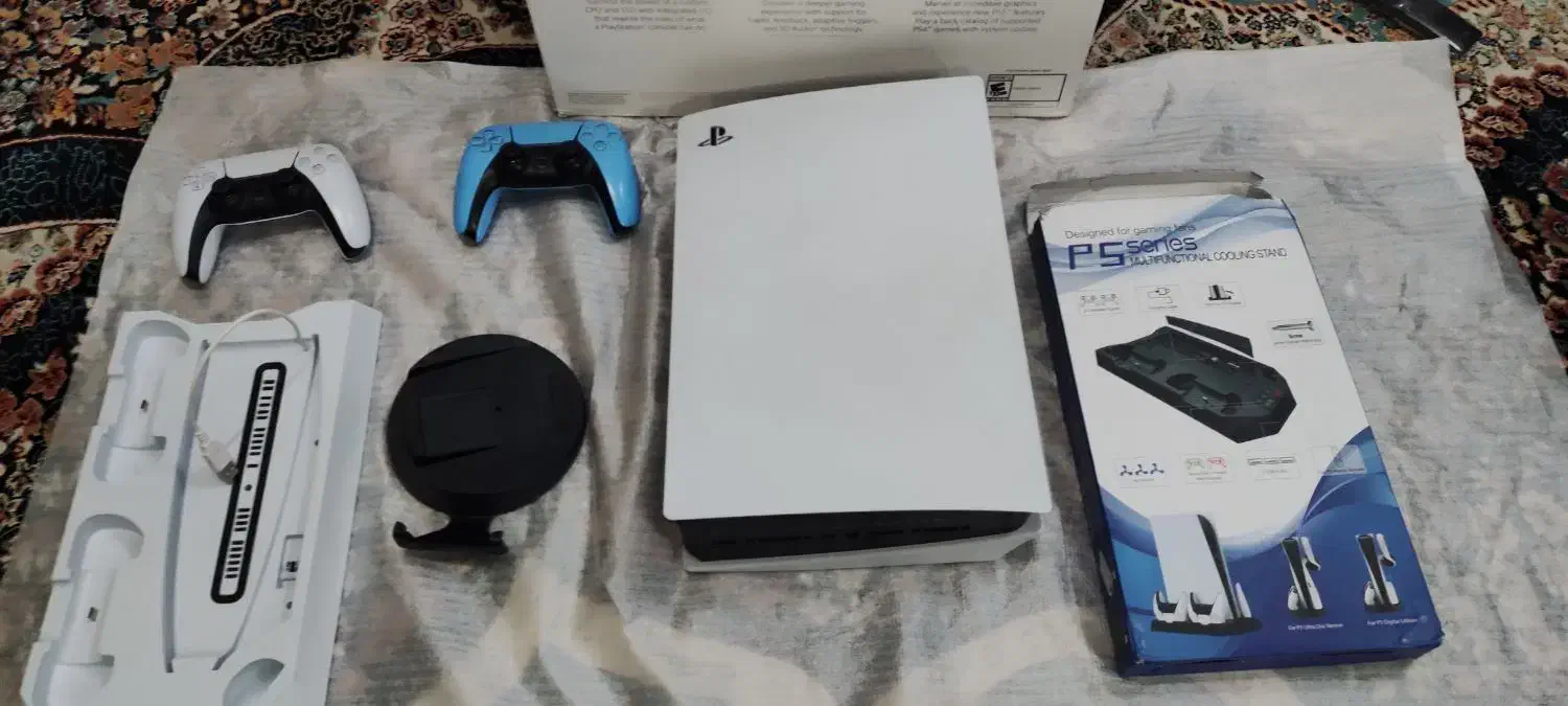 ps5 پلی استیشن5 فت درحدنو استاندارد (سیدی خور)|کنسول، بازی ویدئویی و آنلاین|پیر بکران, |دیوار