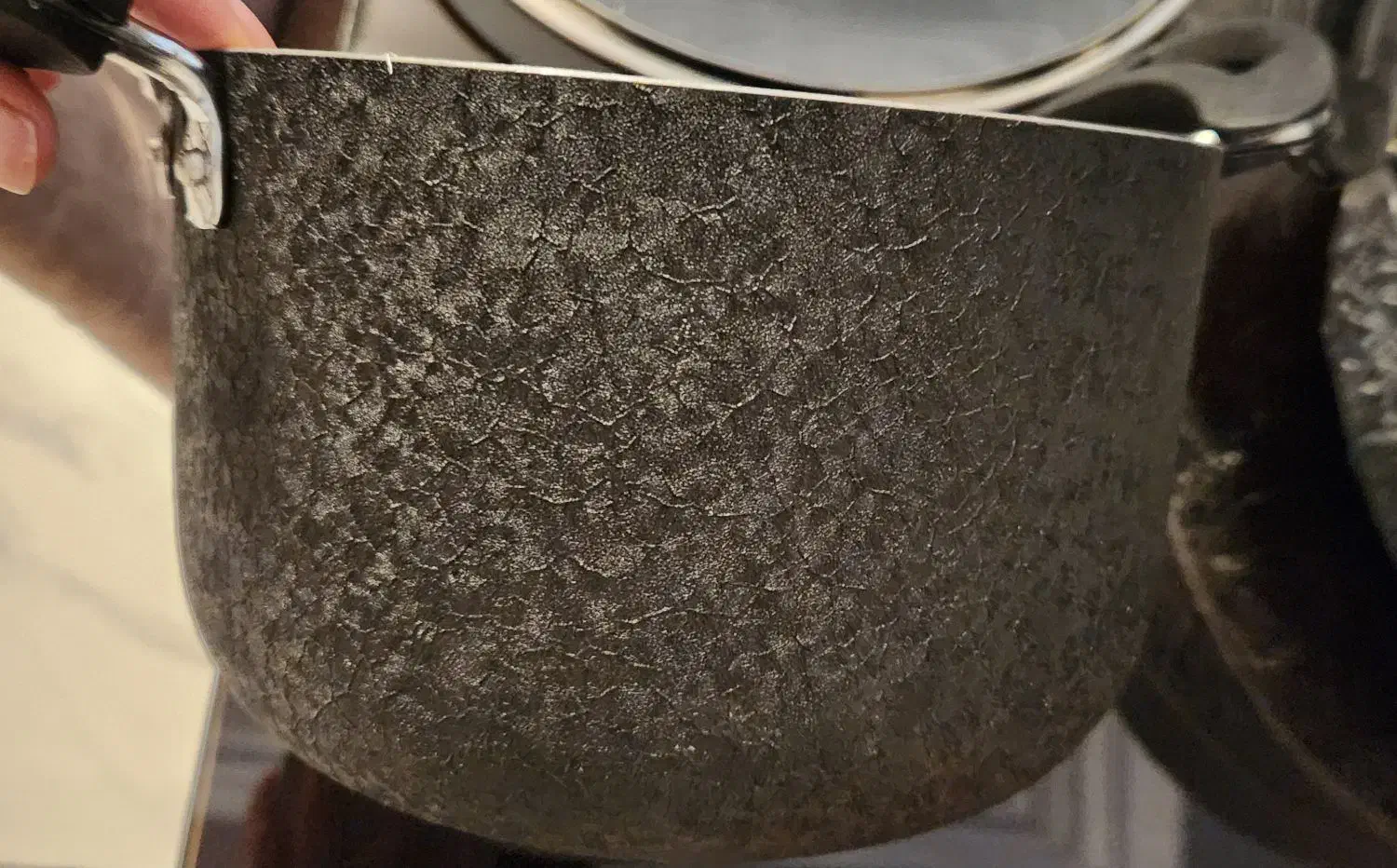 سرویس ۸ پارچه تفلون طرح گرانیتی|ظروف پختوپز|تهران, سازمان آب|دیوار