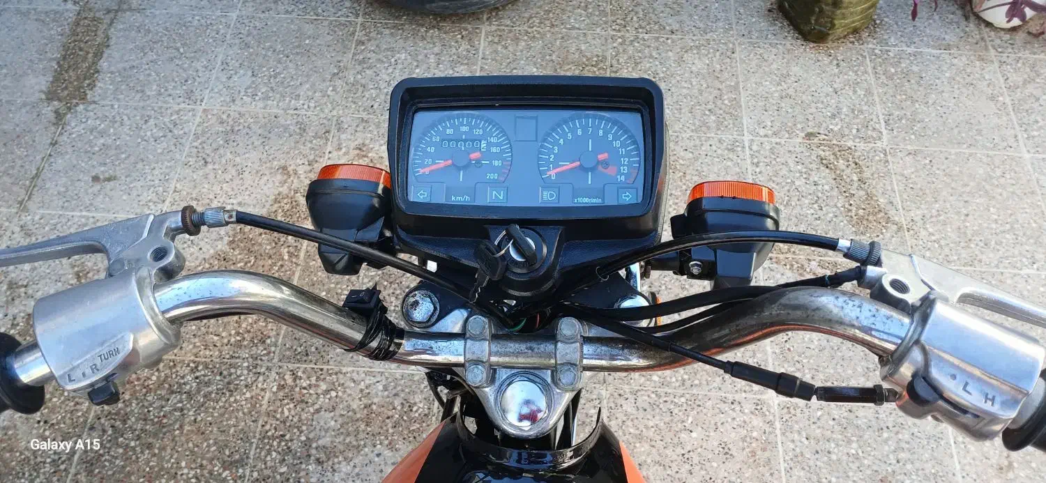 فروش فوری موتور ۱۲۴cc|موتورسیکلت|گمیشان, |دیوار