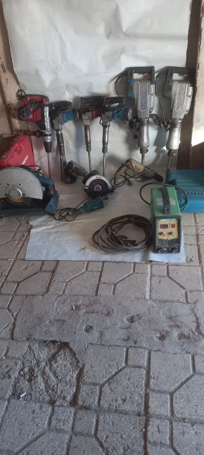 بتن کن دریل اینورترجوش پروفیل بر و..‌‌‌|ابزارآلات|اردبیل, |دیوار