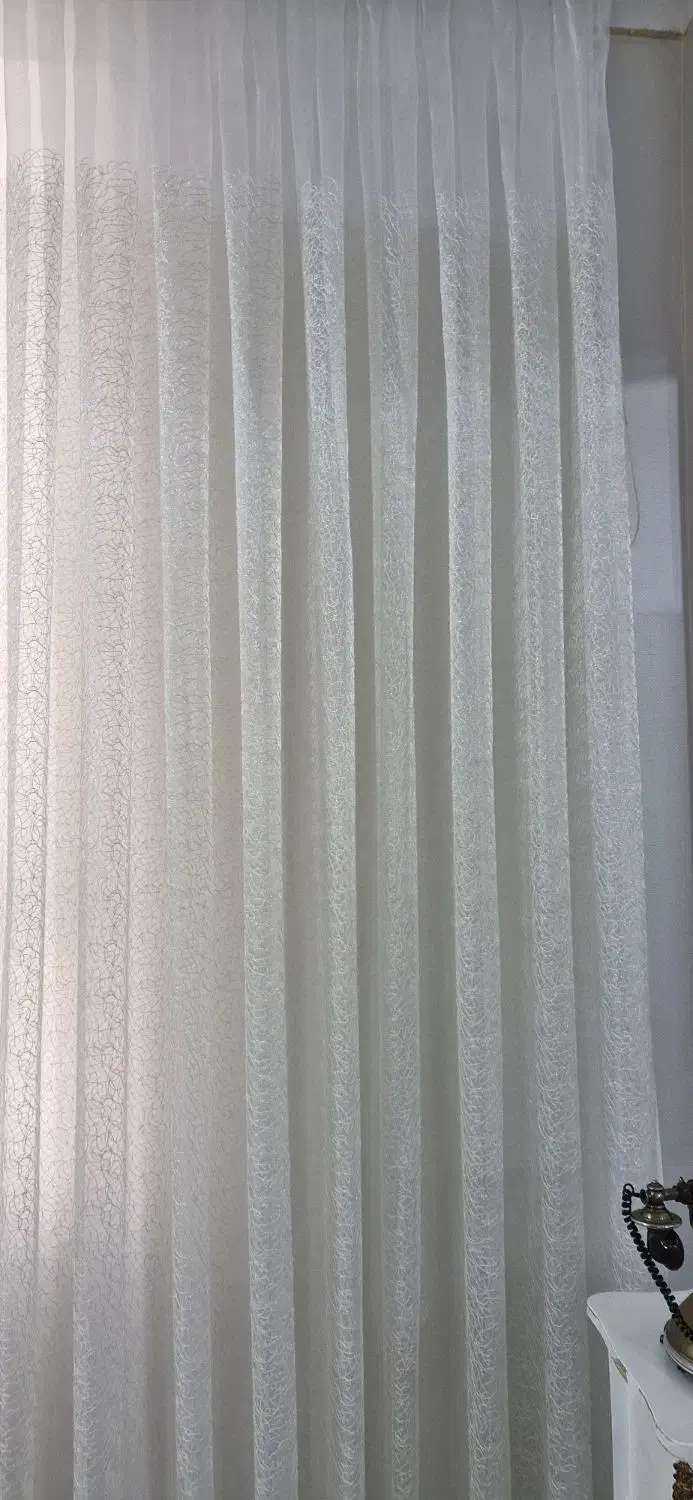 پرده طرحدار|پرده، رانر، رومیزی|نیشابور, گمنام غربی|دیوار